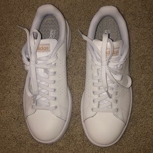NEVER WORN Adidas Women’s White Sneakers
